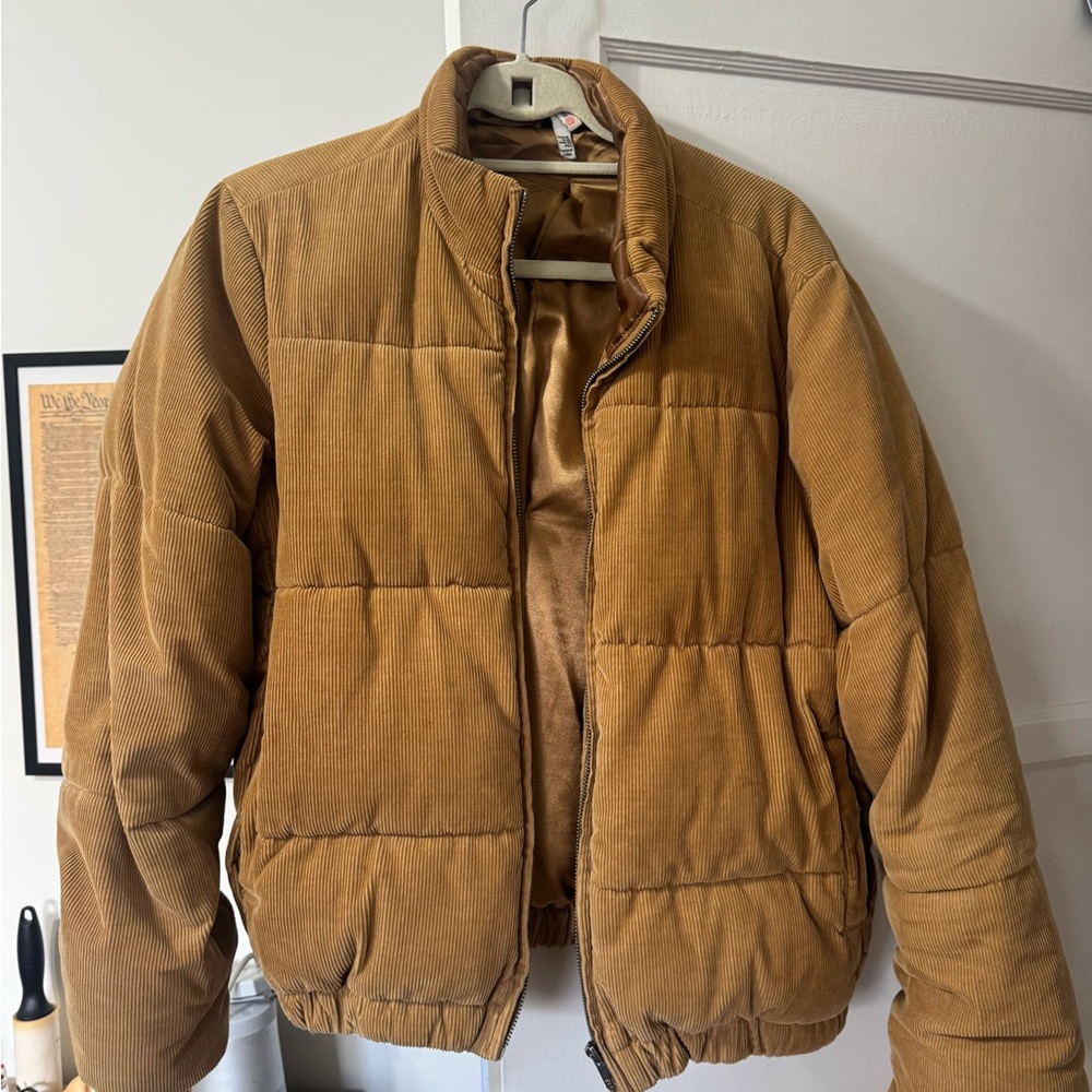 Corduroy Puffer Jacket - Surfer Girl look 🏄‍♀️